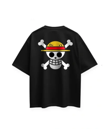 ANIME OVERSIZE T-SHIRT ( BLACK )